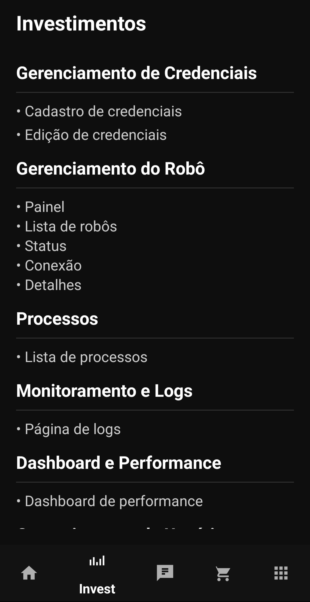 Gestão de Investimentos